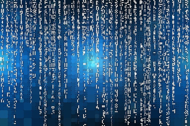 Network Digital Internet Data Technology Matrix