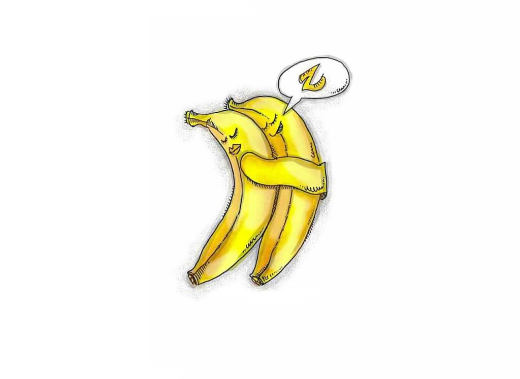 A banana at night helps in good sleep - WinfiY crunch