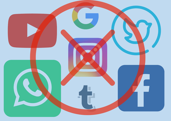 Country where WhatsApp, Instagram, Twitter, YouTube are Banned - WinfiY crunch