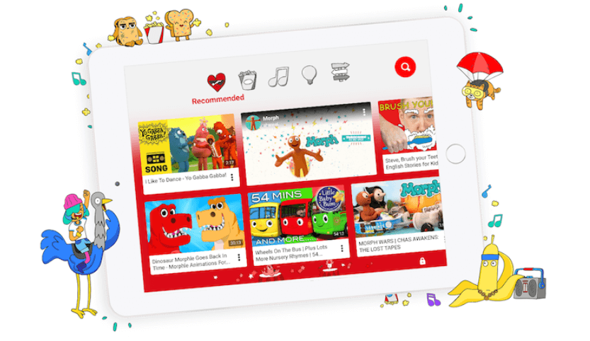 Google YouTube Kids for children - WinfiY crunch