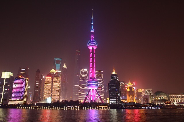 Shanghai Bund Night Pearl Of The Orient Night